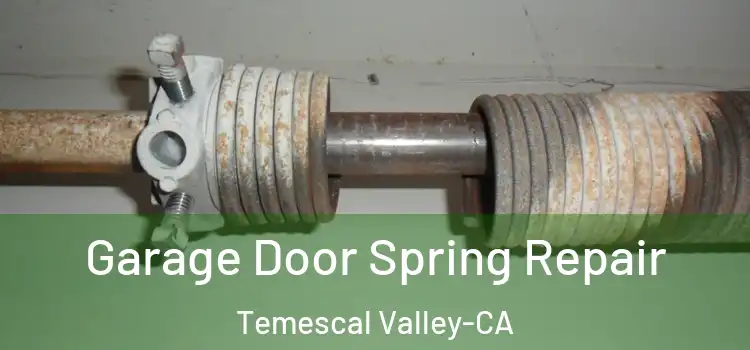  Garage Door Spring Repair Temescal Valley-CA