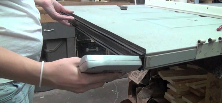 damaged steel door repair Temescal Valley